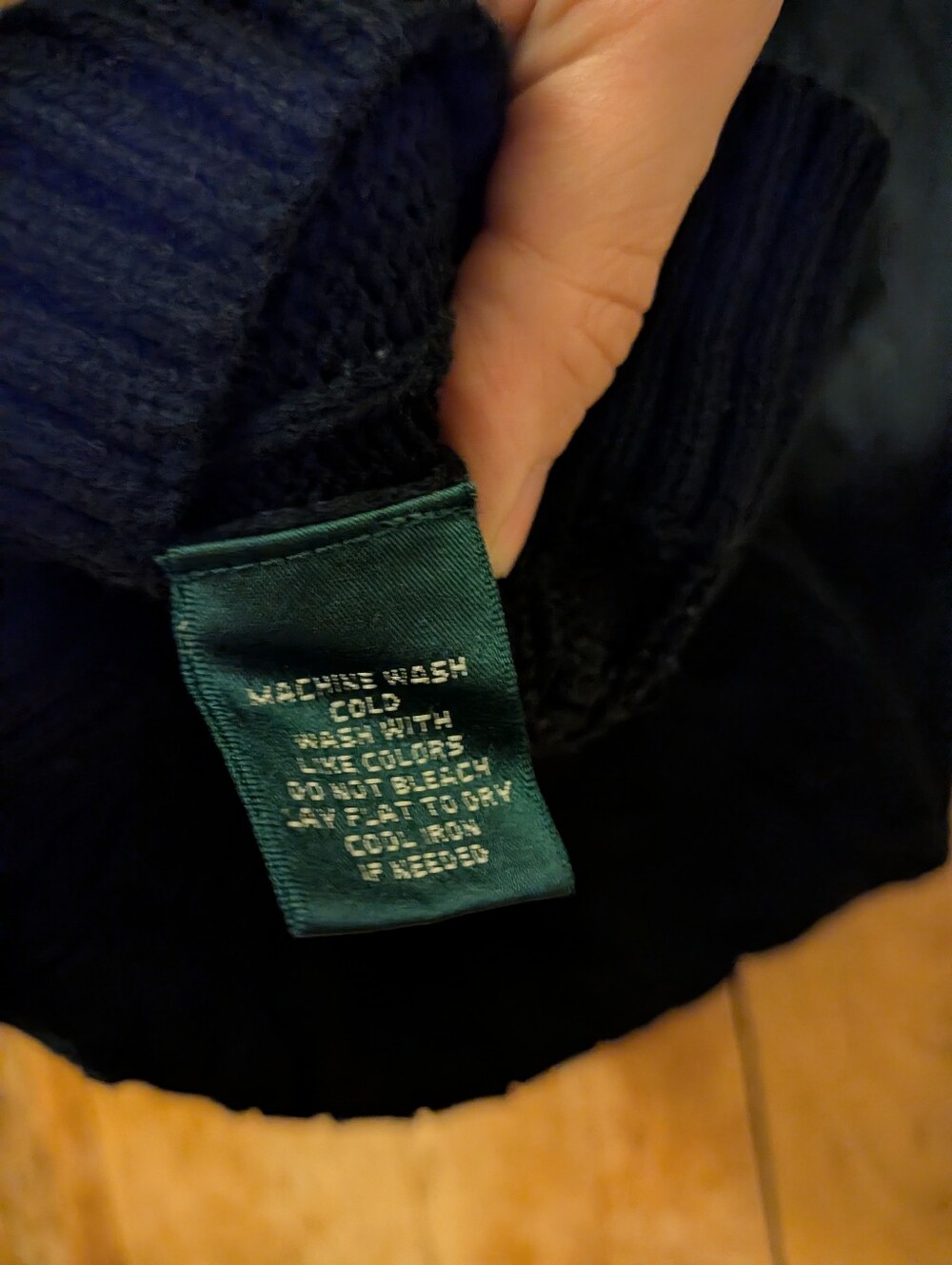 Ralph Lauren Cable Knit Crewneck Sweater - Picture 6 of 7